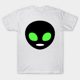 Alien Face Emoticon T-Shirt